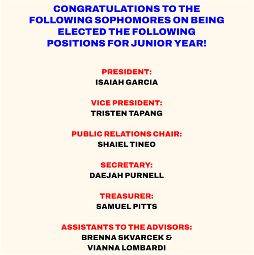 Class Officers